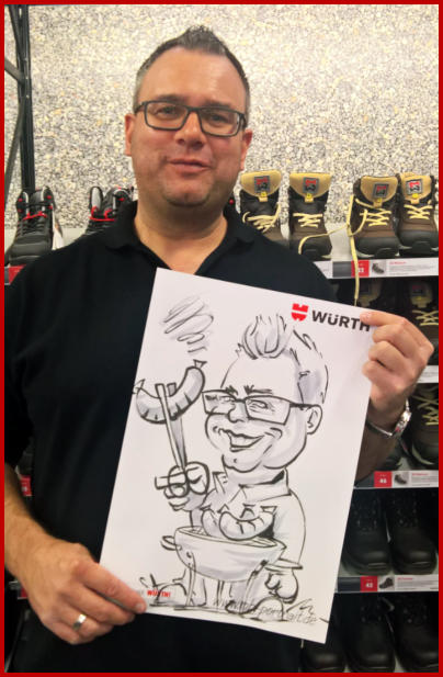 Messezeichner, Karikaturzeichner mb-portrait.de